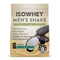 IsoWhey Mens Shake Cookies and Cream 840g