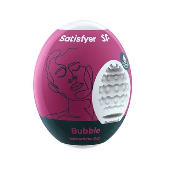 Satisfyer Masturbator Egg Bubble for intimate pleasure - Pharmacy Direct