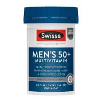 Swisse Mens Ultivite 50 Plus Multivitamin 60 Tablets Expiry Date 02/26