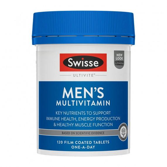 Buy Swisse Ultivite Mens Multivitamin 120 Tablets Online Pharmacy Direct AU
