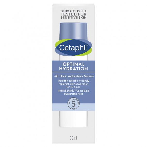 Buy Cetaphil Optimal Hydration 48 Hour Activation Serum 30ml Expiry Date 02/26 Online Pharmacy Direct AU