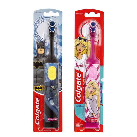 Buy Colgate Kids Batman or Barbie Battery Powered Sonic Toothbrush for Children 3 Plus Years 1 Pack Online Pharmacy Direct AU