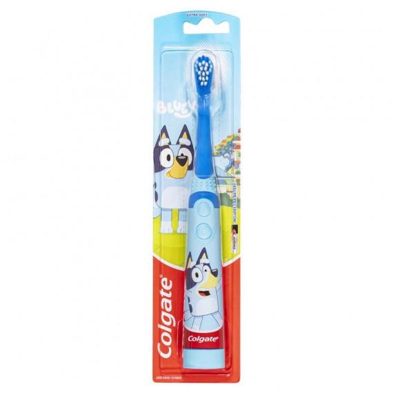 Buy Colgate Kids Junior Bluey Battery Powered Sonic Toothbrush Extra Soft Bristles for Children 3 Plus Years 1 Pack Online Pharmacy Direct AU