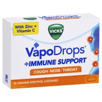 Vicks VapoDrops Immune Support Orange 36pk
