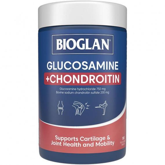 Buy Bioglan Glucosamine Plus Chondroitin 180 Tablets Online Pharmacy Direct AU