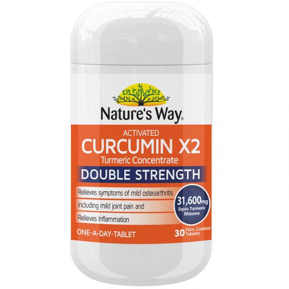 Natures Way Activated Curcumin x2 Turmeric Concentrate