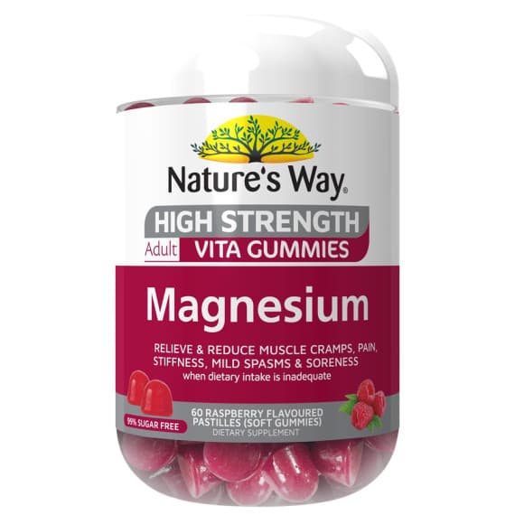 Buy Natures Way Extra Strength Magnesium Gummies 60s Online Pharmacy Direct AU