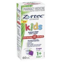Zyrtec Kids Liquid Grape 60ml