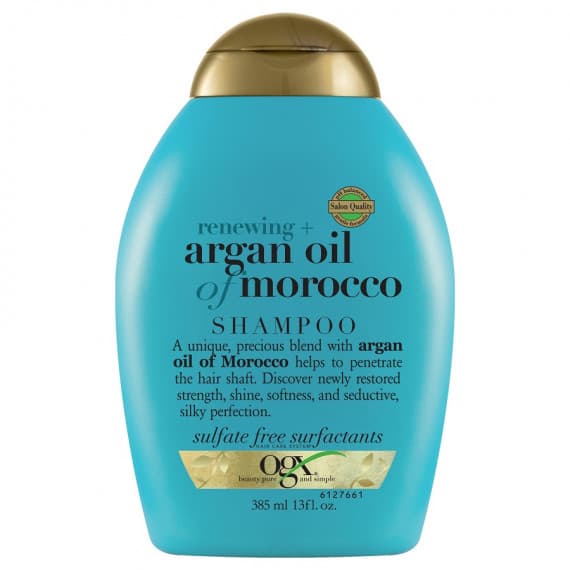 Buy Ogx Renewing Plus Repairing and Shine Argan Oil of Morocco Shampoo For Dry and Damaged Hair 385ml Online Pharmacy Direct AU