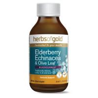 Herbs of Gold Elderberry Echinacea And Olive Leaf 100ml