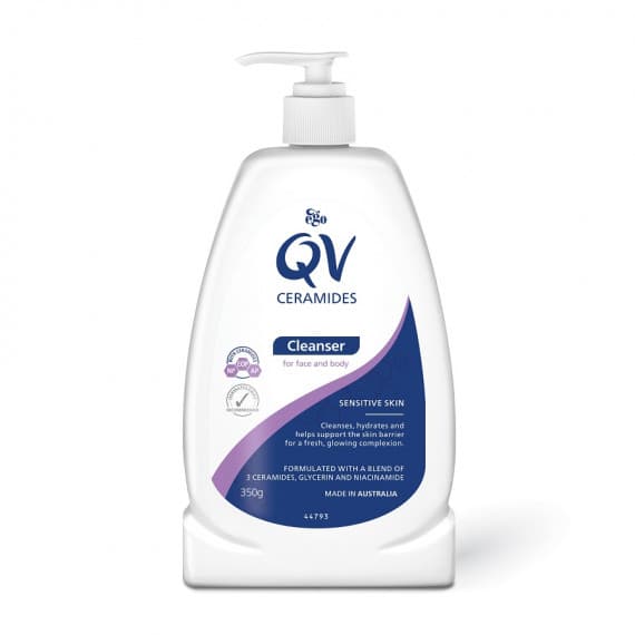 Shop Ego QV Ceramides Cleanser 350g Online – Recommend Health Essentials at Pharmacy Direct AU