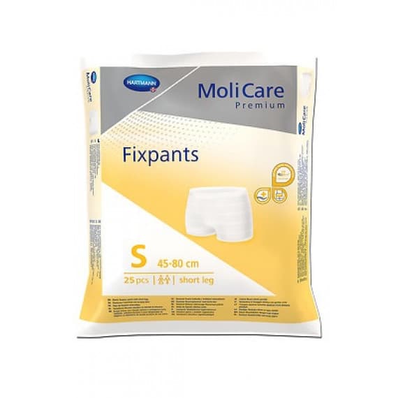 MoliCare Premium FixPants Short Leg Small 25 pack