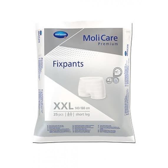 MoliCare Premium FixPants Short Leg XXL 25 pack