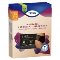 Tena Washable Absorbent Underwear Classic Noir 12 to 14
