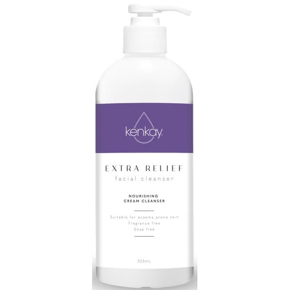 Kenkay Extra Relief Cold Cream Facial Cleanser Pump 325 ml