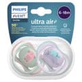 Philips Avent Ultra Air Soother 6 to 18 Silicone