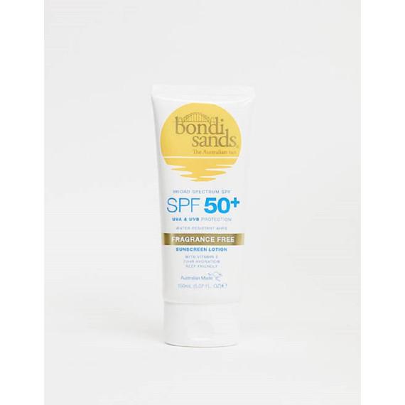 Buy Bondi Sands SPF 50 Plus Broad Spectrum SPF Fragrance Free Sunscreen Lotion 150ml Online Pharmacy Direct AU