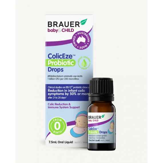 Brauer Baby & Child Coliceze Probiotic Drops for Infants 7.5 ml