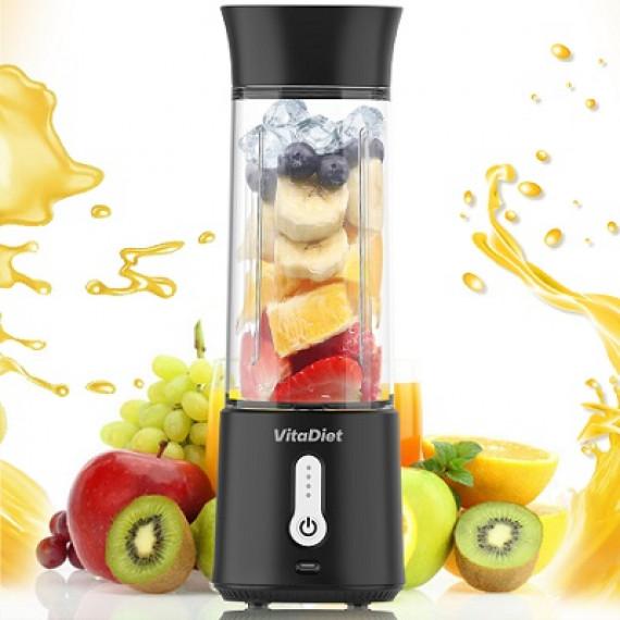 Vita-Diet Portable Blender Black - Quick Smoothies & Healthy Lifestyle | Pharmacy Direct