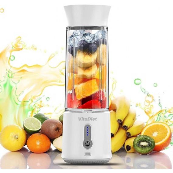 Vita-Diet Portable Blender Pearl White - Quick Healthy Drinks & Lifestyle | Pharmacy Direct