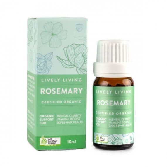 Lively Living Essential Oil Rosemary Organic 10ml