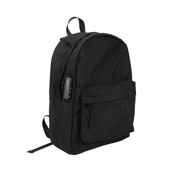 DL Bag Backpack Black Smell Proof Carbon Lined Lockable