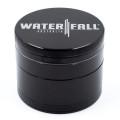 Waterfall Grinder  CNC Black 4 Part 63mm Removable screen