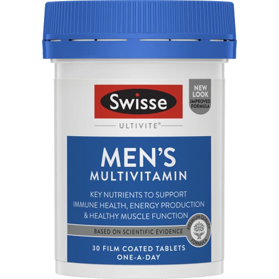 Buy Swisse Ultivite Mens Multivitamin 30 Tablets Online Pharmacy Direct AU