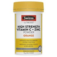 Swisse Vitamin C Plus Zinc Powder Orange 150g 