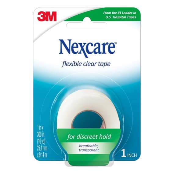 Nexcare Flexible Clear Tape 25mm for Wound Protection | Pharmacy Direct