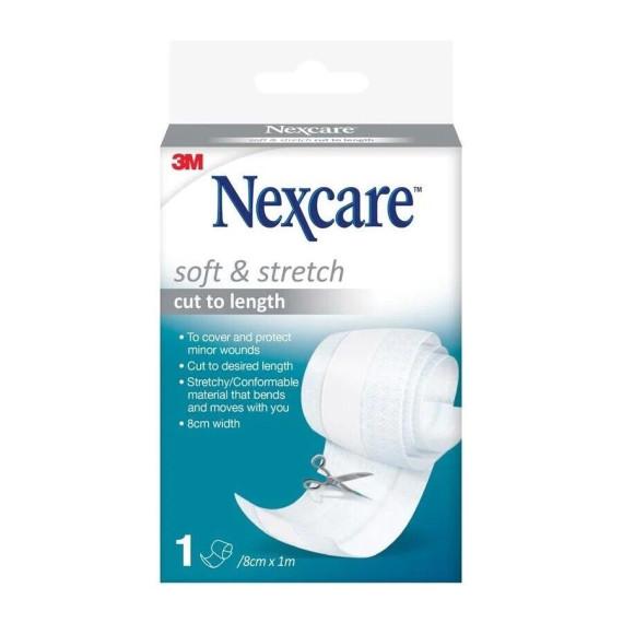 Nexcare Soft and Stretch 8cm x 1m