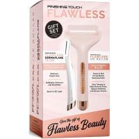 Finishing Touch Flawless Dermaplane and Ice Roller Gift Set