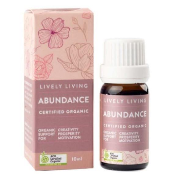 Lively Living Abundance Certified Organic 10ml