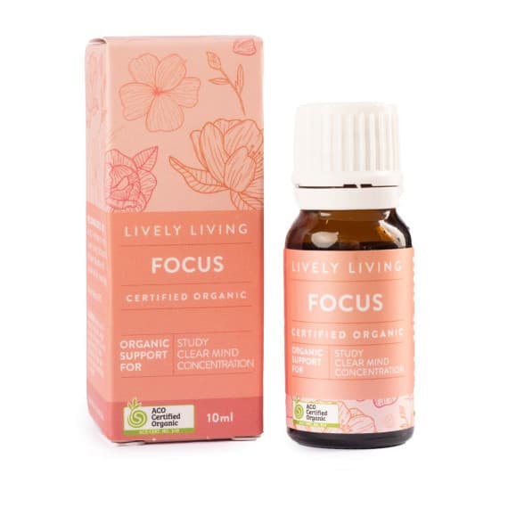 Buy Lively Living Focus Certified Organic 10ml Online Pharmacy Direct AU