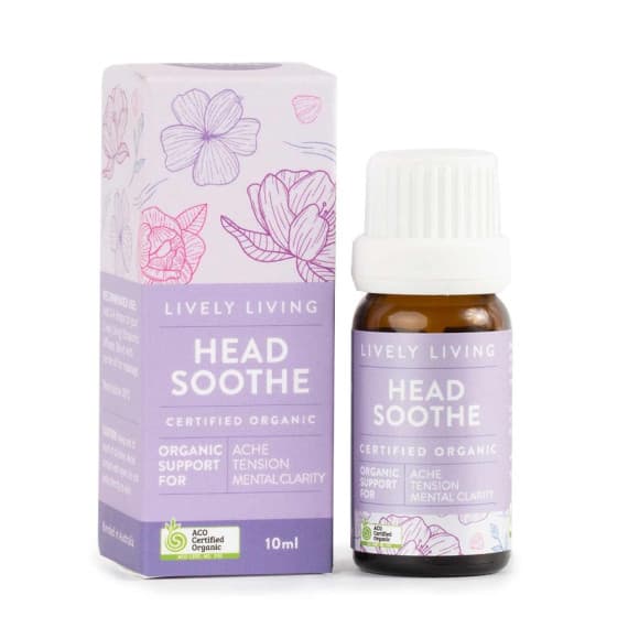 Lively Living Organic Head Soothe Blend 10ml