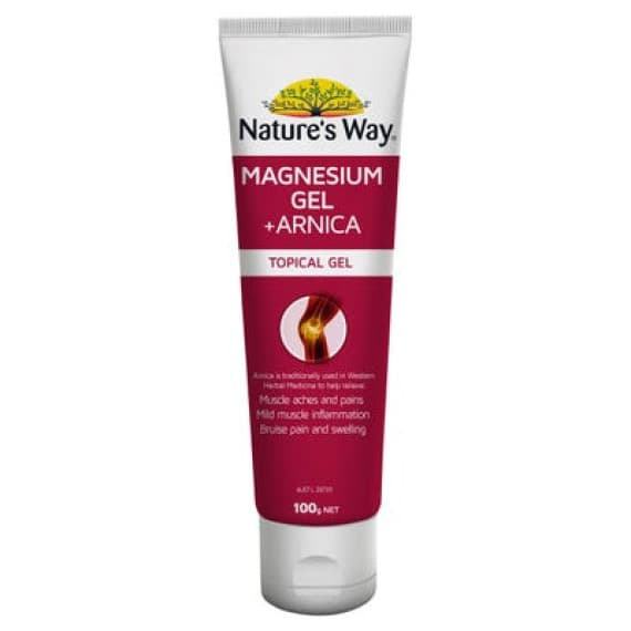 Natures Way Magnesium Gel Plus Arnica with White Turmeric 100g