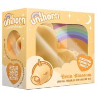 Unihorn Bean Blossom Flicking Silicone Vibrator Yellow