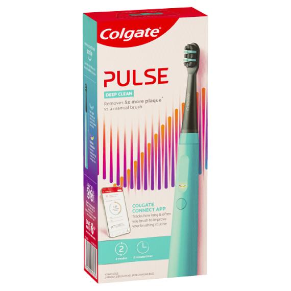 Colgate Pulse Series 1 Connected Rechargeable Deep Clean Electric Toothbrush 1 Pack