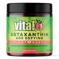 Vital Plant Based Astaxanthin Age Defying 30 Vegecaps Expiry Date 03/26