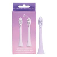 Gem Electric Toothbrush Replacement Heads  Rose 2 Pack