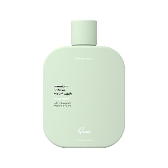 Gem Premium Natural Mouthwash Crisp Mint 500ml