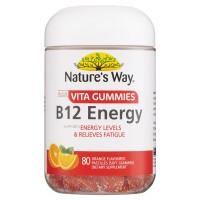 Nature's Way Adult Vita Gummies B12 Energy 80's