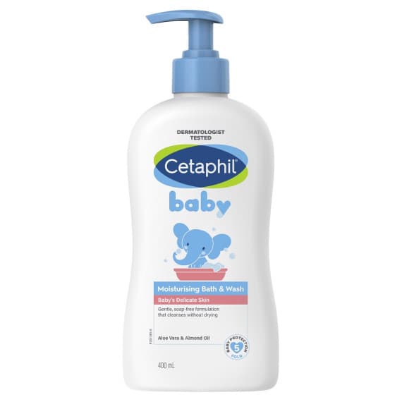 Cetaphil Baby Moisturising Bath and Wash 400ml Pump