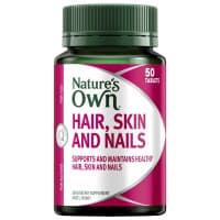 Natures Own Hair Skin And Nails 50 Tablets