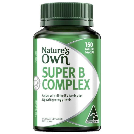 Buy Natures Own Super B Complex 150 Tablets Online Pharmacy Direct AU