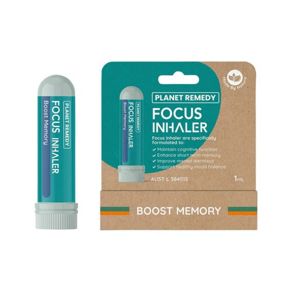 Planet Remedy Focus Inhaler 1ml natural clarity and focus – Pharmacy Direct