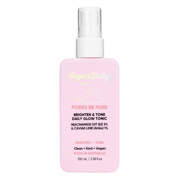 SugarBaby Pores Be Pure Brighten And Tone Daily Glow Tonic 100ml