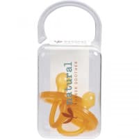 National Rubber Soother Medium Round 3 to 6 months 2 Pack