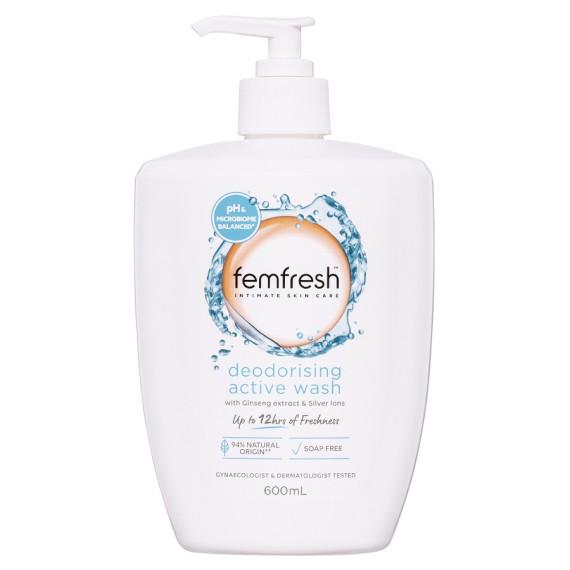 Femfresh Deodorising Active Wash 600ml