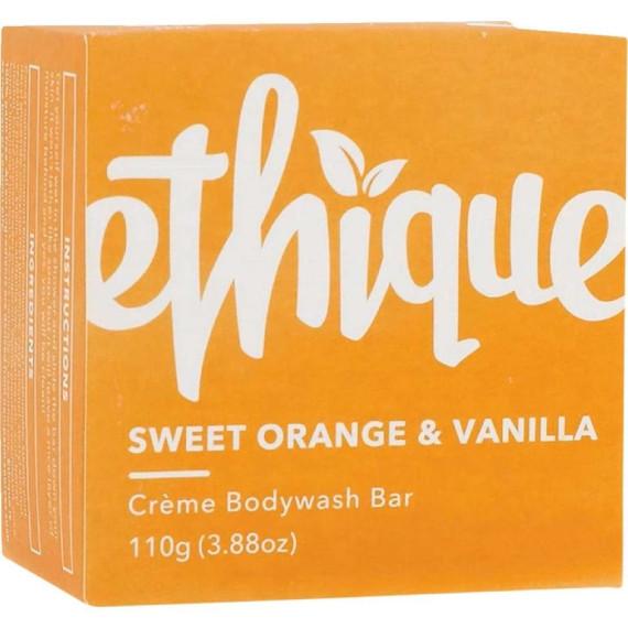 Ethique Solid Creme Bodywash Bar Sweet Orange And Vanilla 110g